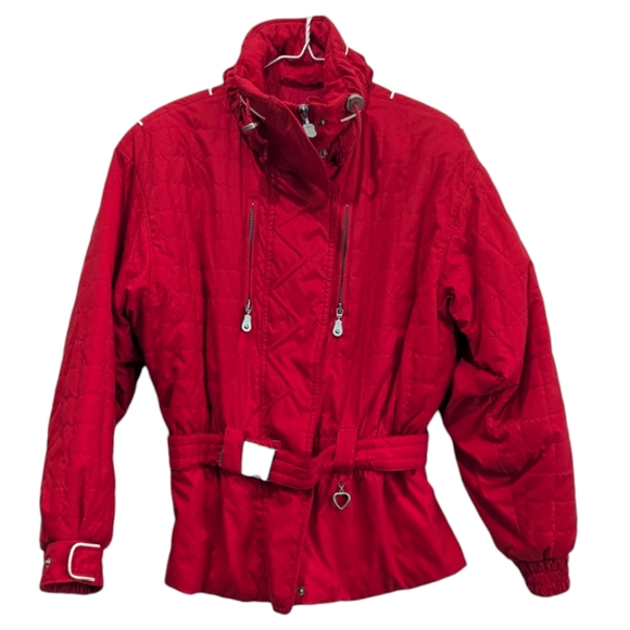 Kaelin Vintage Ski Red jacket 8 - Picture 1 of 8